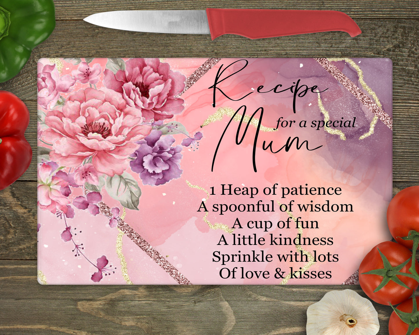 Recipe for a special mum chopping board/worktop saver image 0