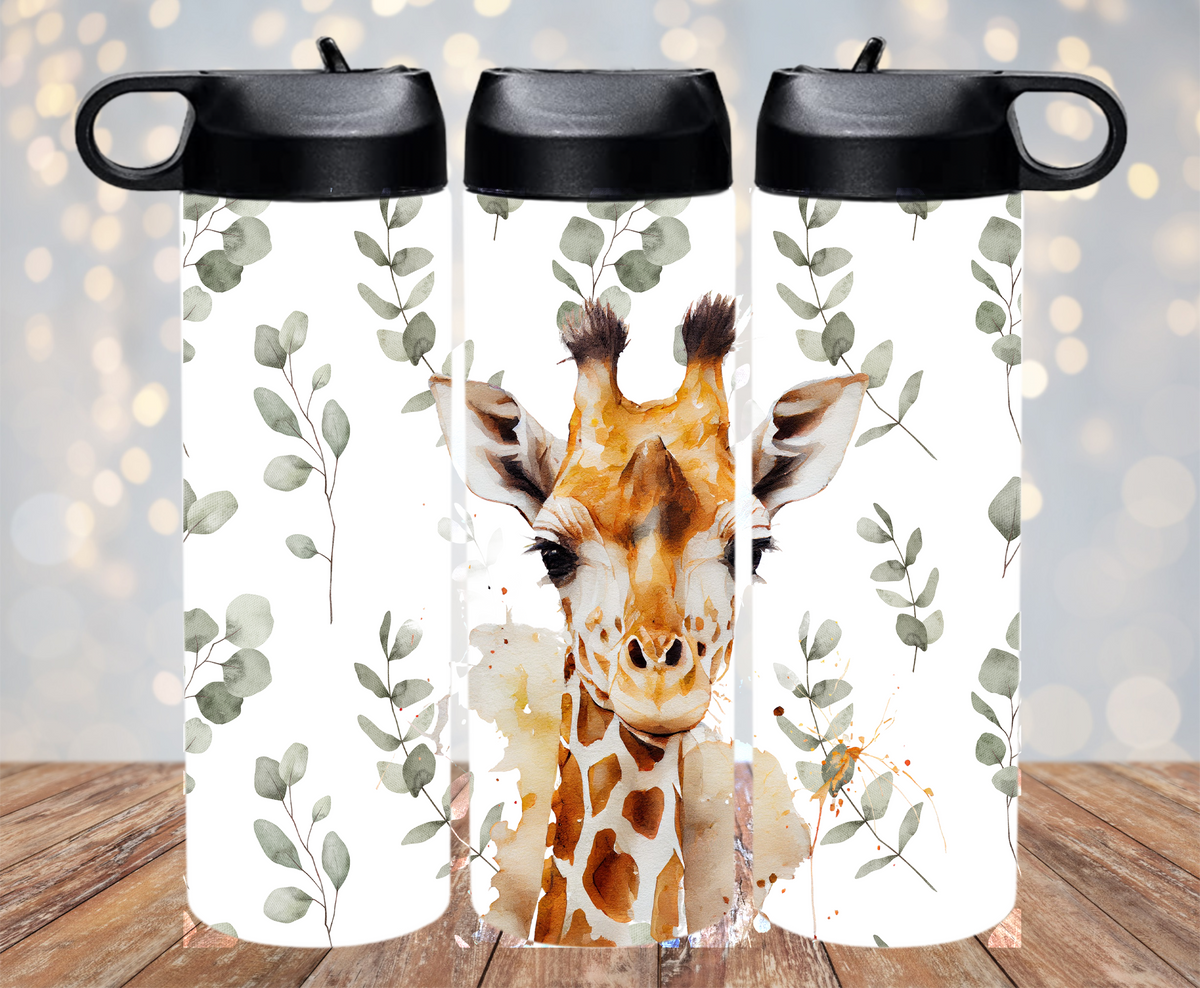 Giraffe Double walled insulated water bottle