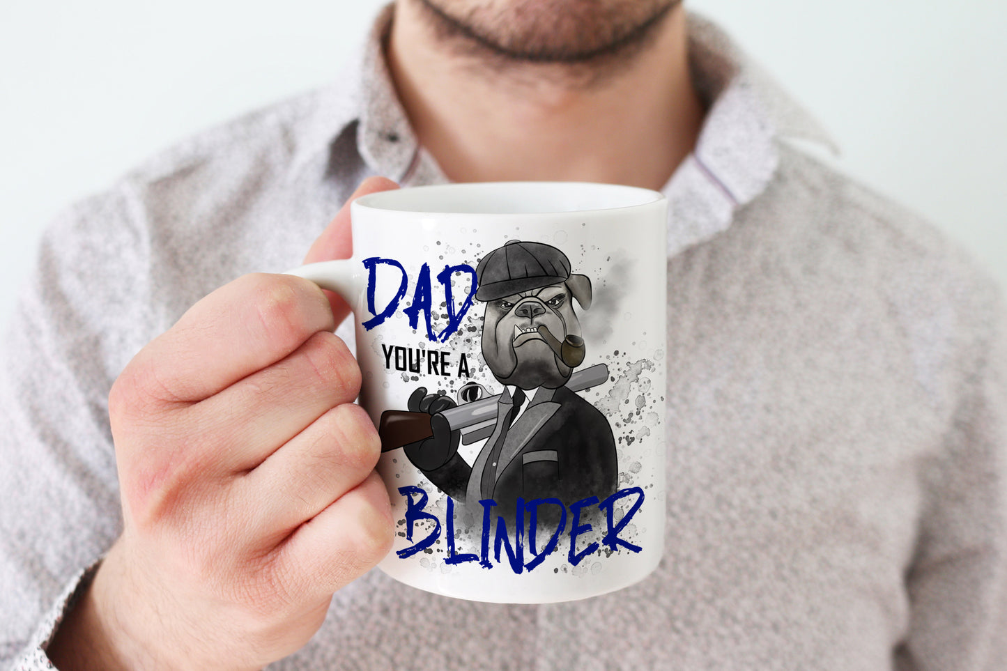 Dad you're a blinder fathers day mug
