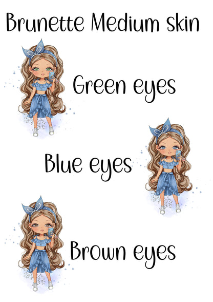 Fashion Girl Personalised Standard Tote Bag image 7