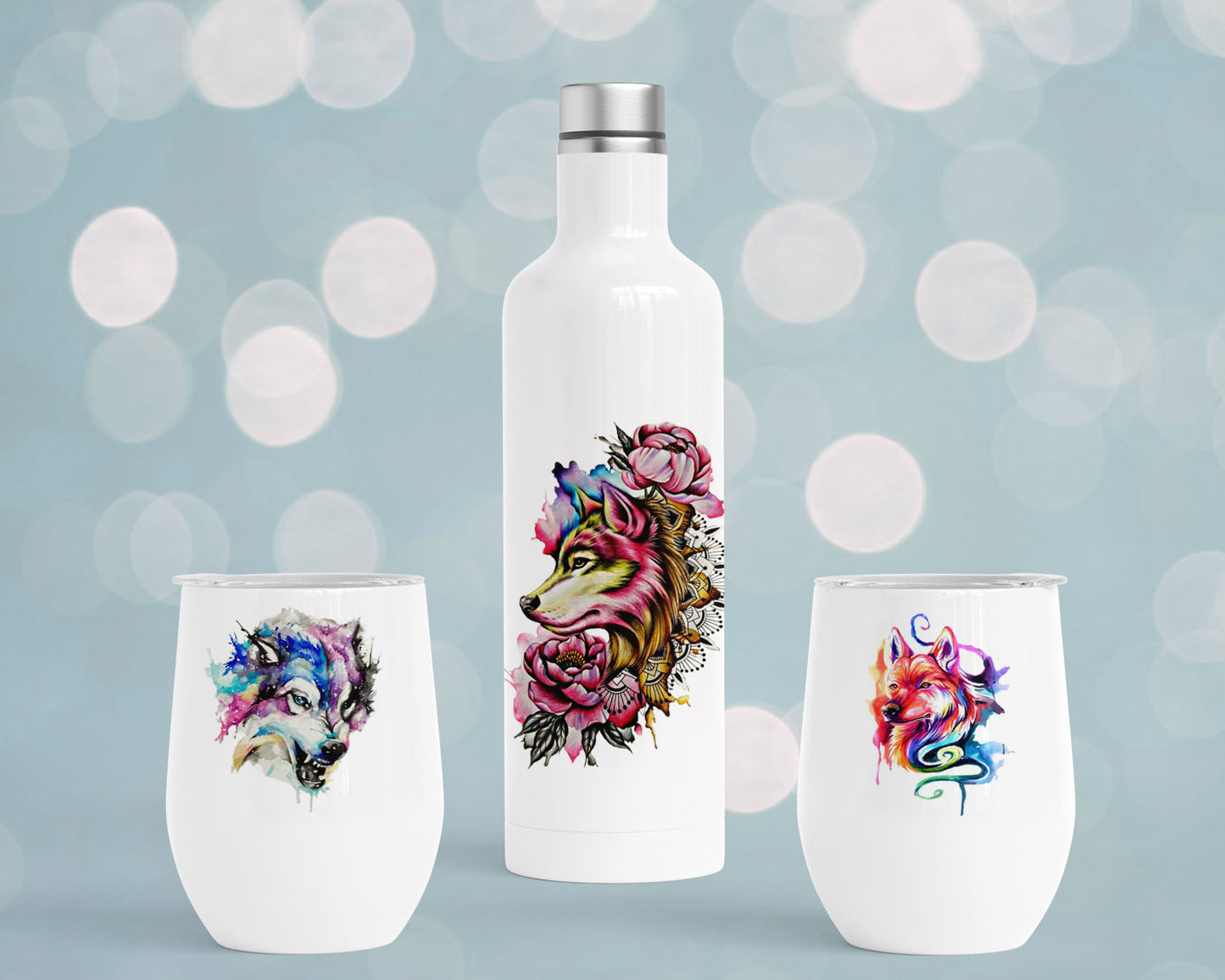 Wolf Tumbler Gift Set image 0