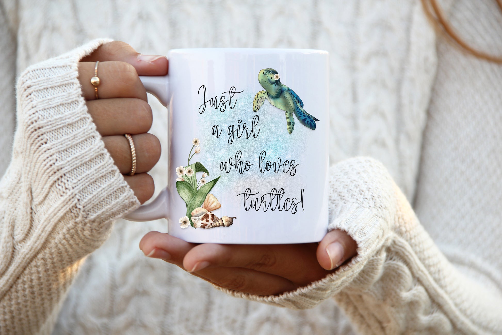 Just A Girl Who Loves Turtles! Mug image 0