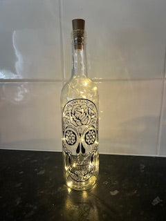 Sugar Skull LED bottle image 1