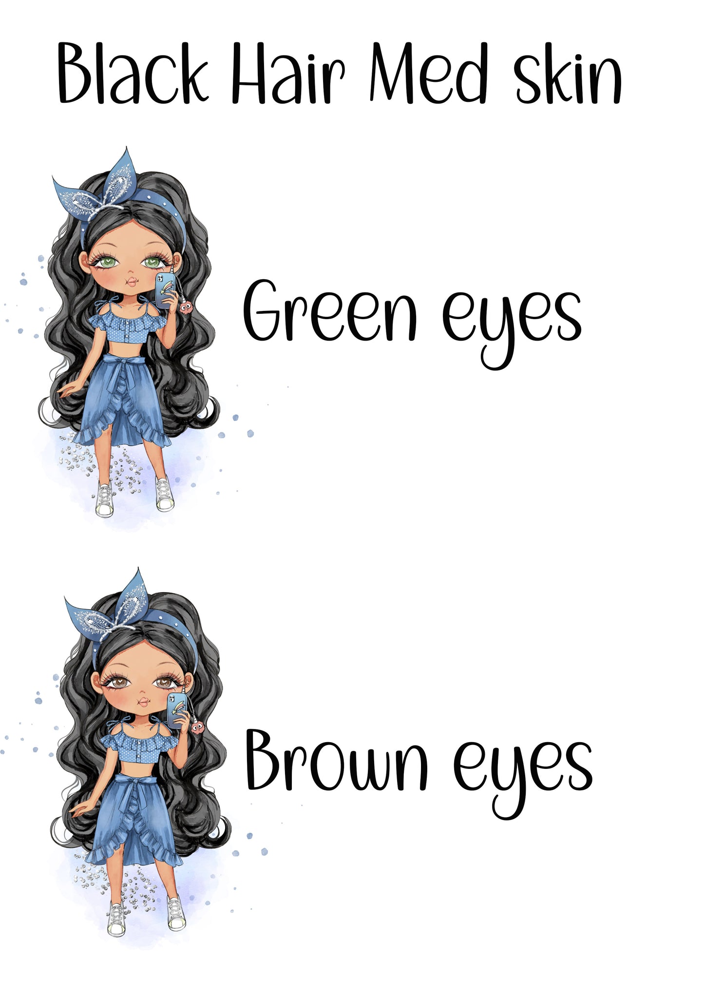 Fashion Girl Personalised Standard Tote Bag image 2