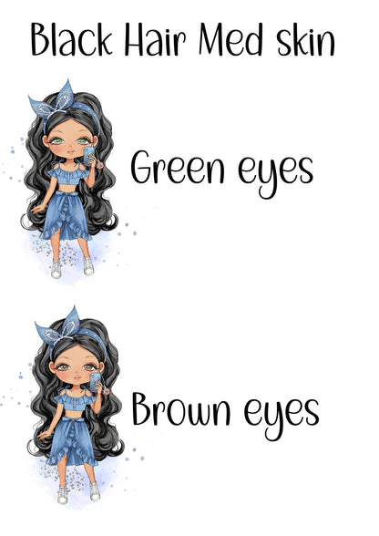 Fashion Girl Personalised Standard Tote Bag image 2