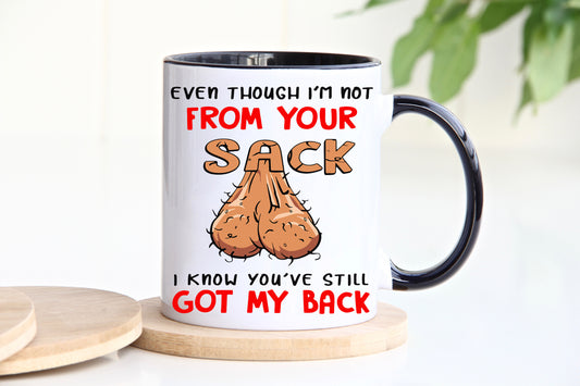 I know you've got my back novelty mug image 0