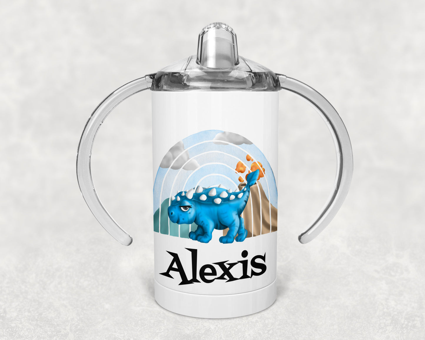 Baby dino 18 Personalised Sippy cup image 0