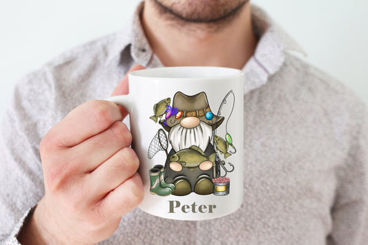 Fisherman Gonk Personalised Mug image 0