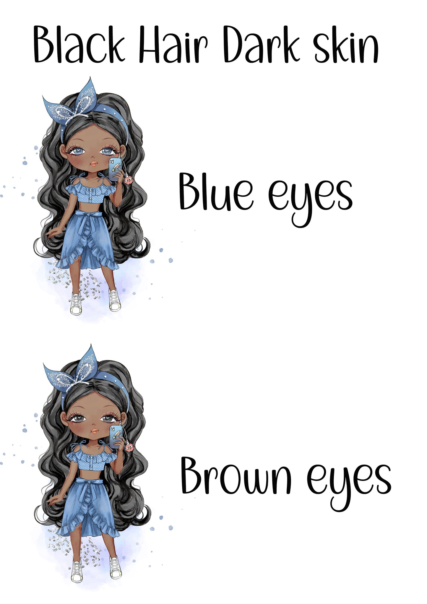 Fashion Girl Personalised Standard Tote Bag image 3