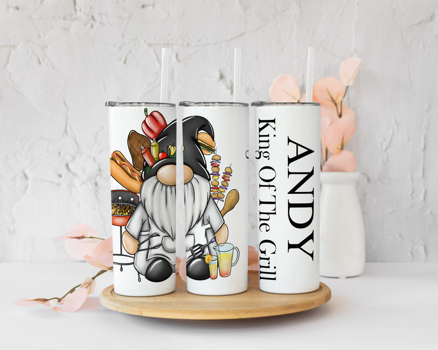 Personalised King of the Grill BBQ gonk image 0