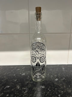 Sugar Skull LED bottle image 0
