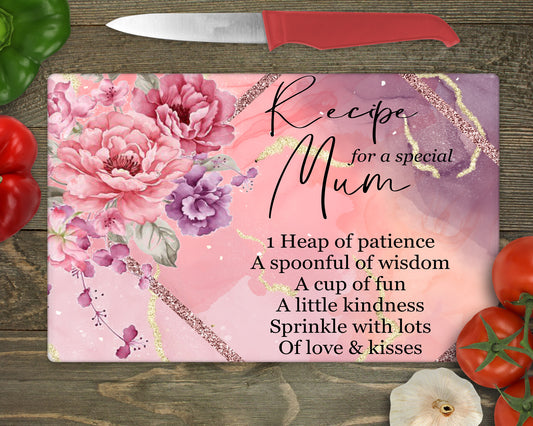 Recipe for a special mum chopping board/worktop saver image 0