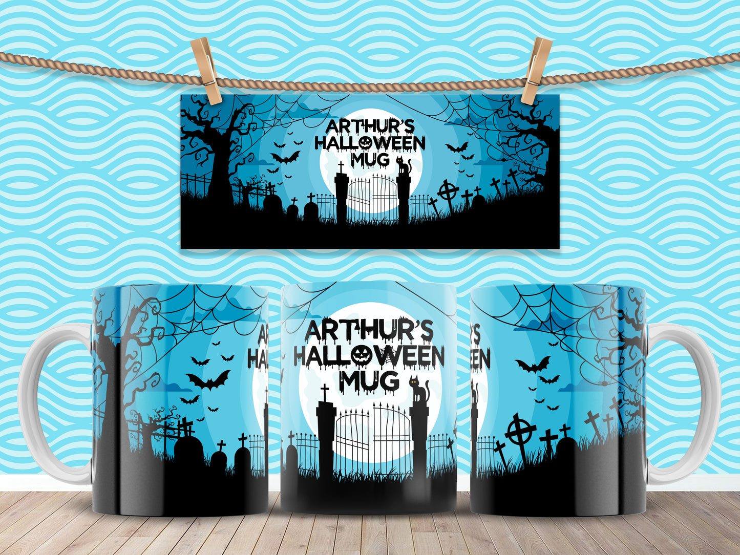 Personalised Graveyard mug image 0