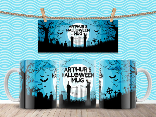 Personalised Graveyard mug image 0