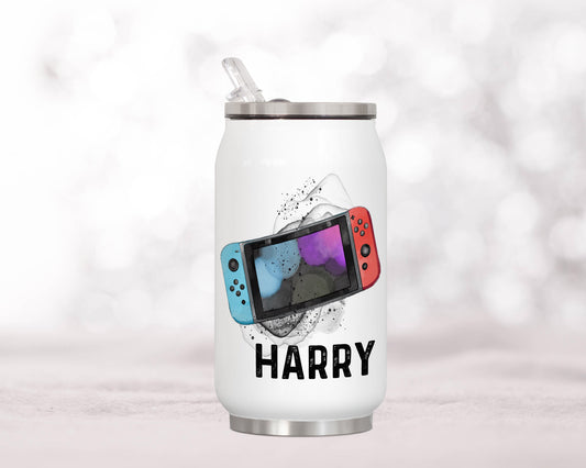 Gamer Controller Personalised Drinking Can image 0