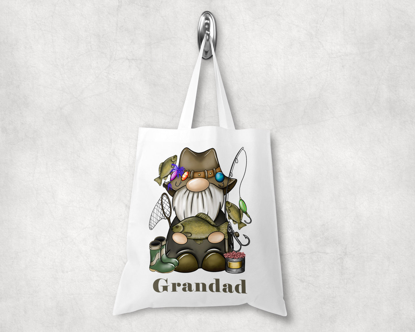 Fisherman Gonk Personalised Standard Tote Bag image 0