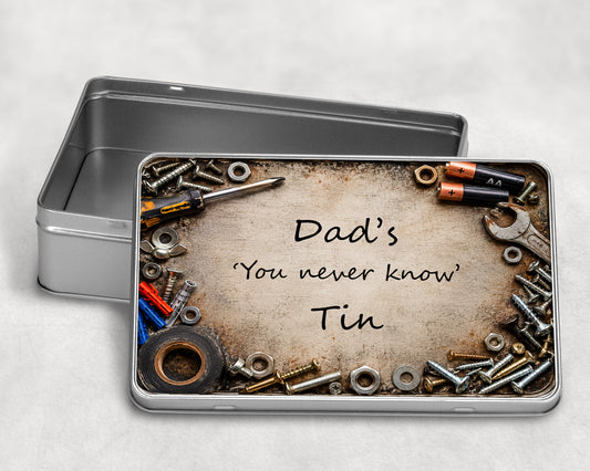 Dad's 'You Never Know' tin