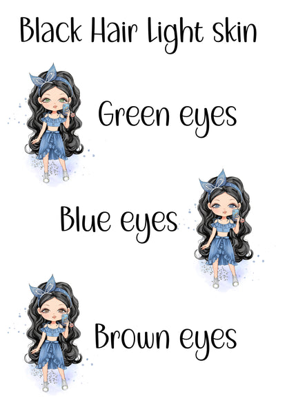 Fashion Girl Personalised Standard Tote Bag image 1