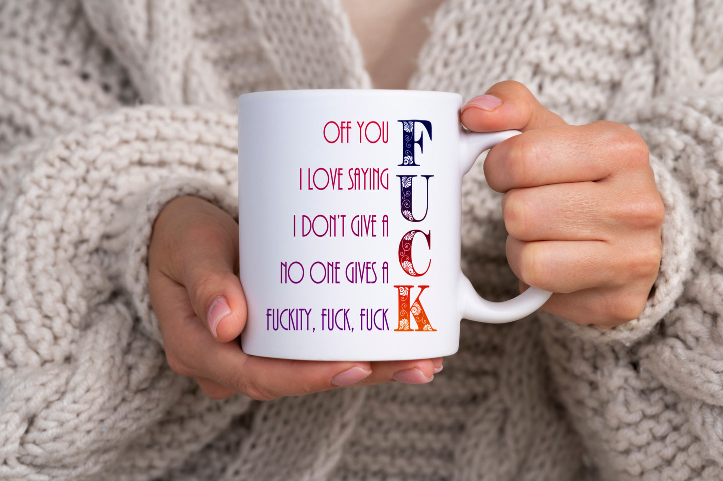 Off you Fuck Novelty Mug image 0