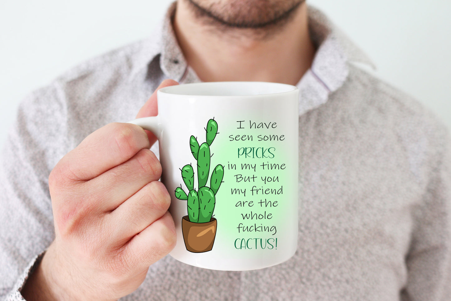 I have seen some pricks in my time novelty mug image 0