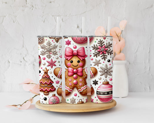 Gingerbread Girl Tumbler