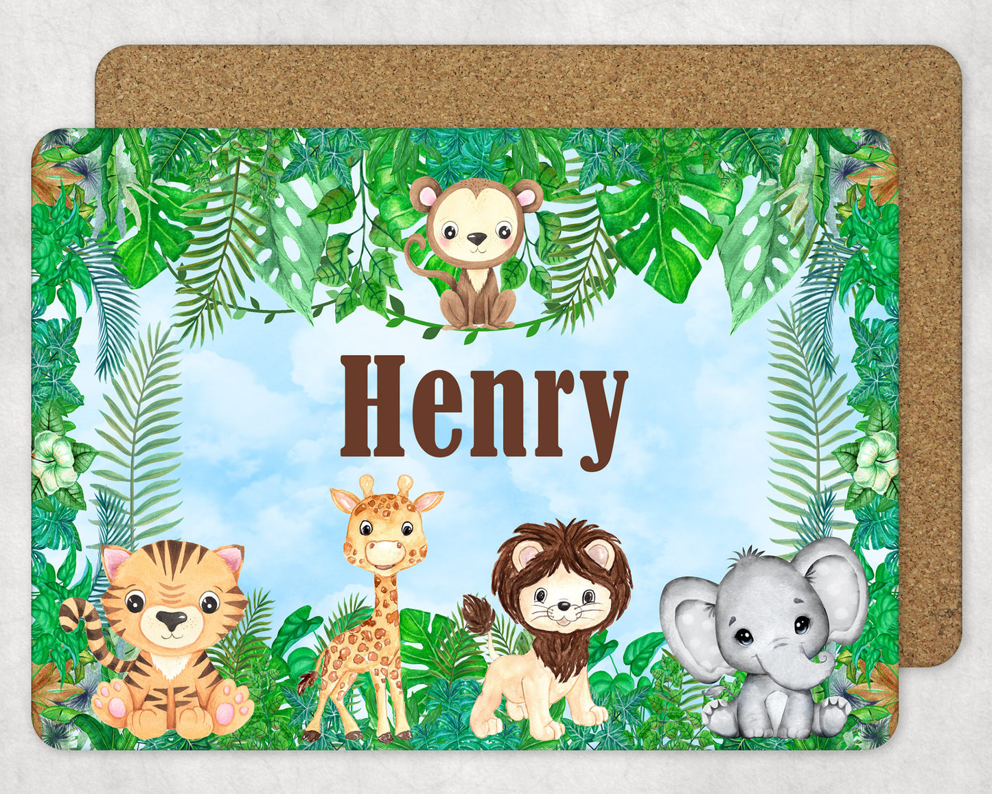 Jungle Placemat Personalised