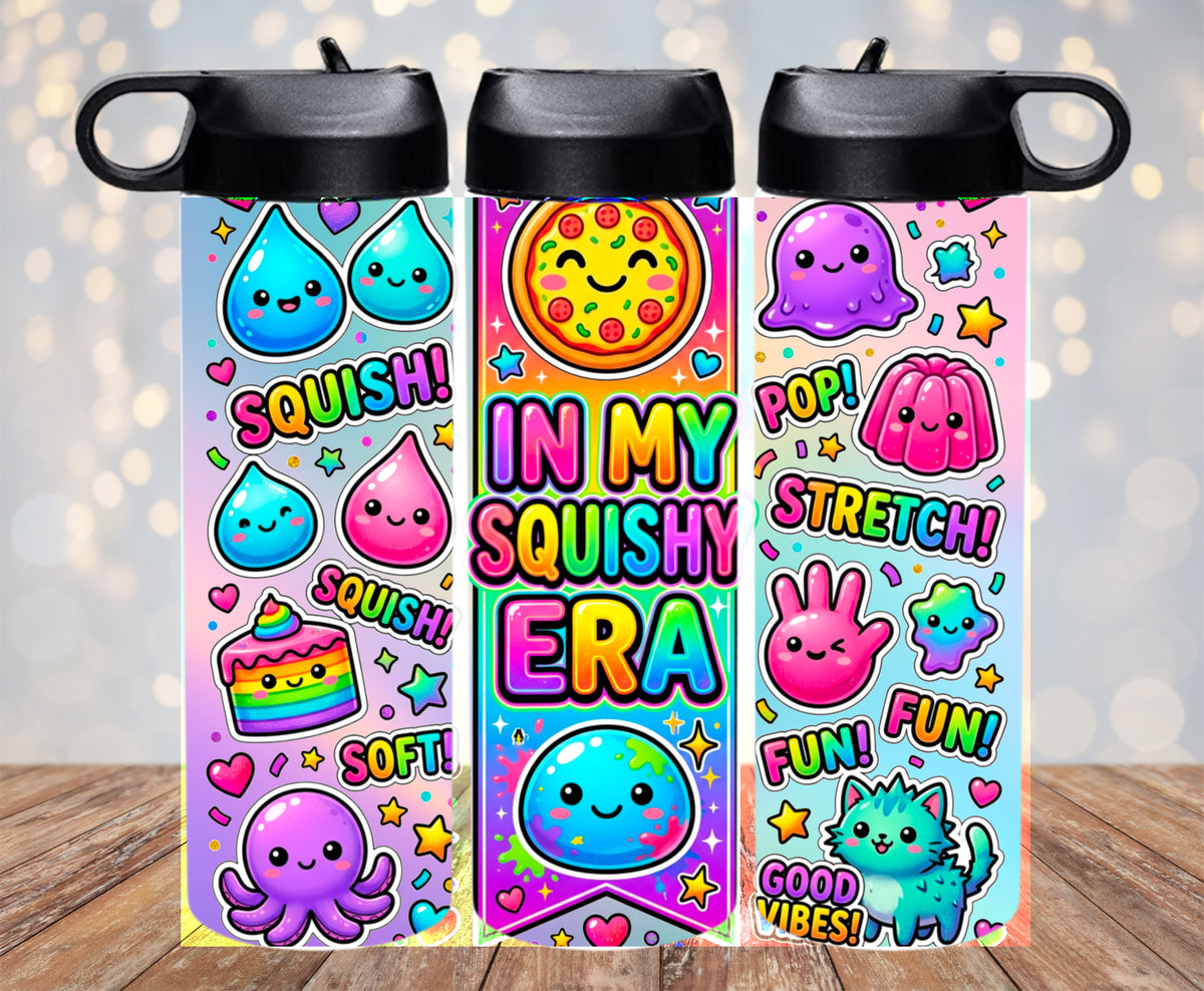 In My squishy Era 2 double walled insulated water bottle