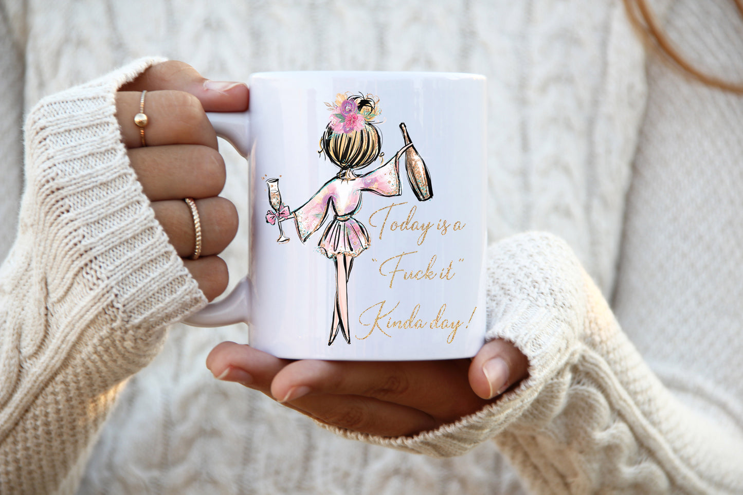 Today is a fuck it kinda day novelty mug